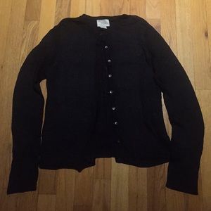 Loose knit rayon cardigan